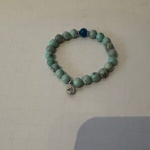 T Jazelle Bracelet Robin’s Egg Agate NWOT